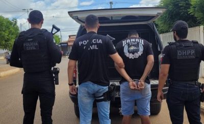 DHPP prende em Baraúna, acusado de duplo homicídio na Maísa zona rural de Mossoró